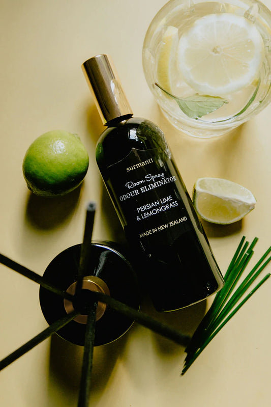 Surmanti Persian Lime & Lemongrass Room Spray - iskinnz