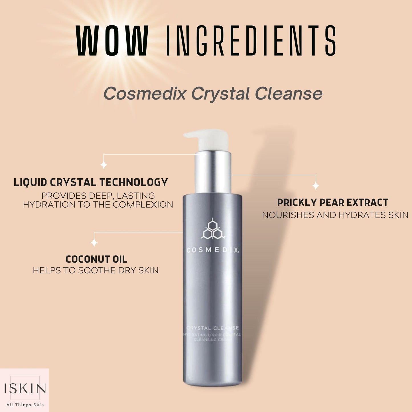 Cosmedix Crystal Cleanse - iskinnz